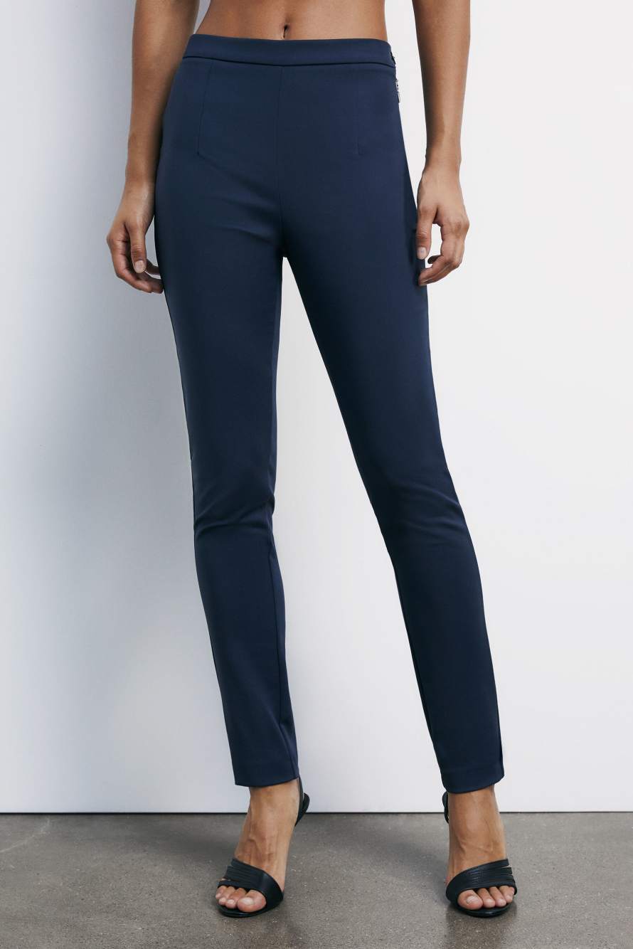 Узкие брюки, Синий, Patrizia Pepe