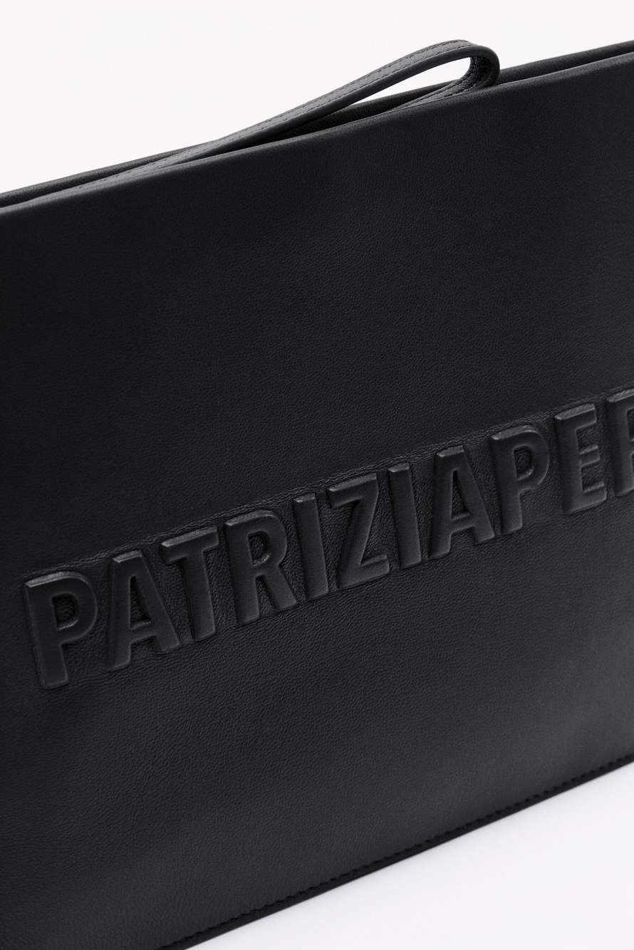 Клатч (IM)PERFECTION, Черный, Patrizia Pepe