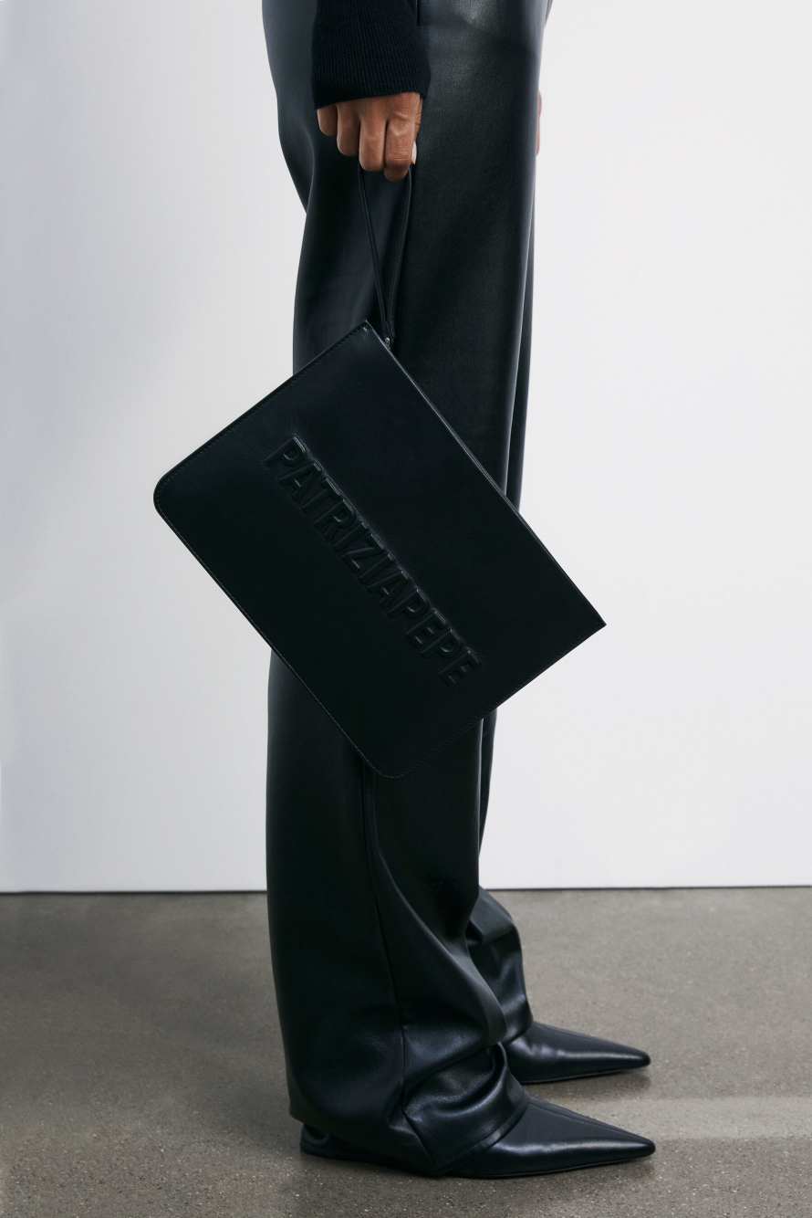 Клатч (IM)PERFECTION, Черный, Patrizia Pepe