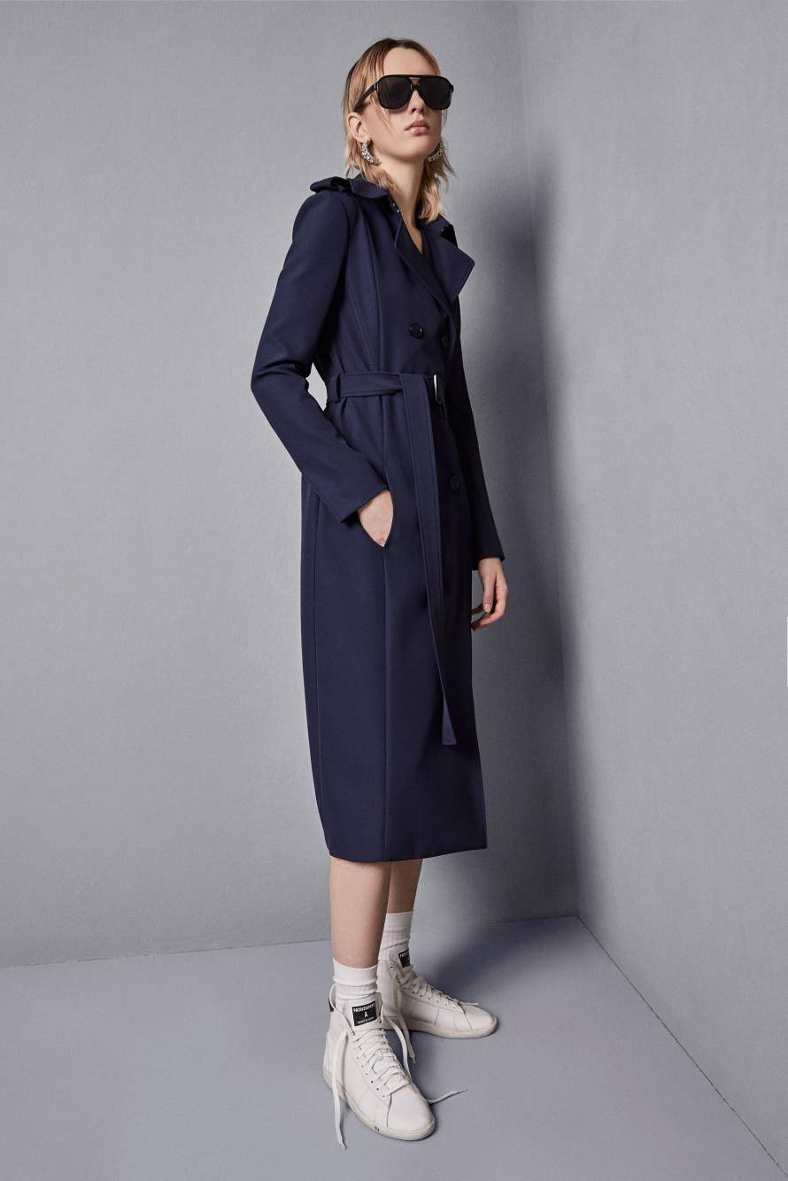 HI-SKIN Sneakers '93 из кожи наппа, Белый, Patrizia Pepe