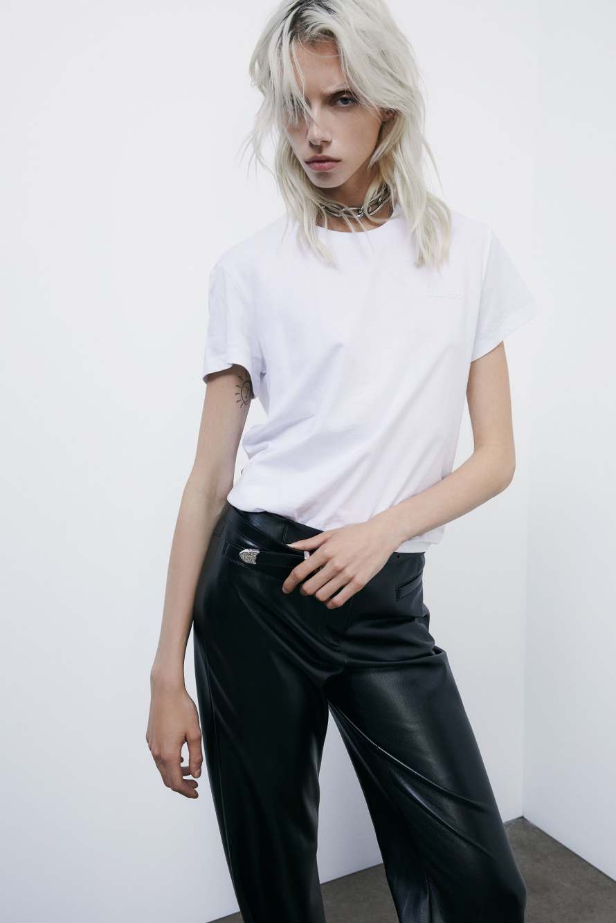 T-shirt with logo, White, Patrizia Pepe