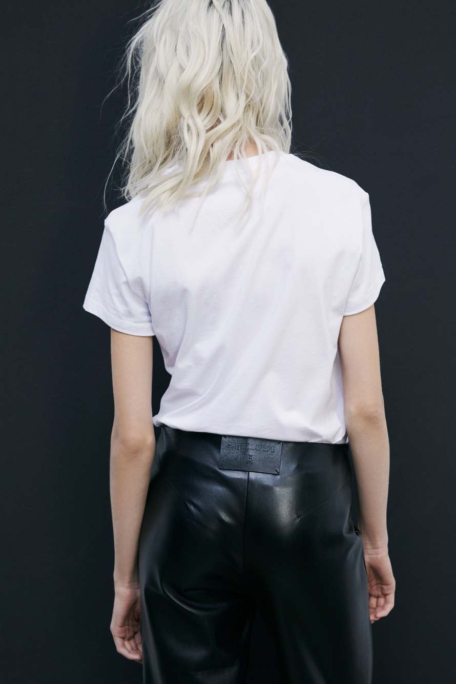 T-shirt with logo, White, Patrizia Pepe