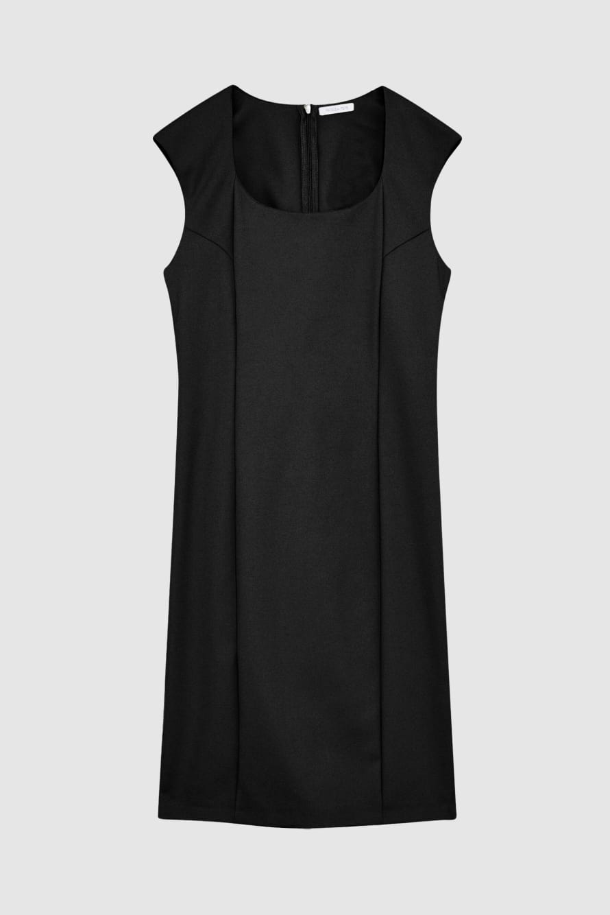 Платье-футляр, Черный, Patrizia Pepe