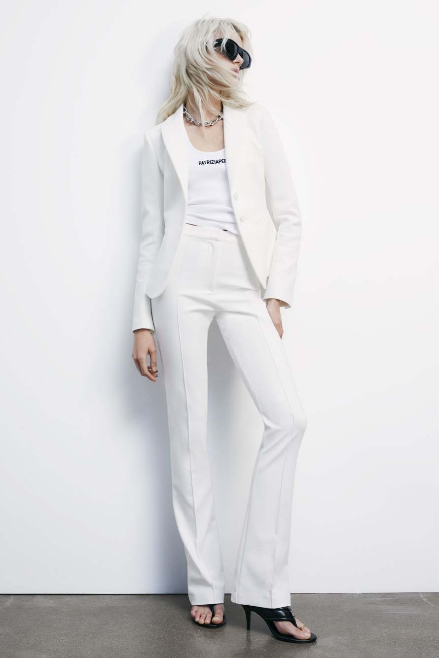 Узкие брюки Flare, Белый, Patrizia Pepe