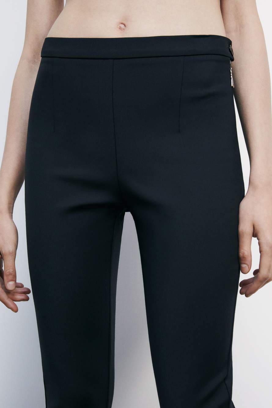 Узкие брюки, Черный, Patrizia Pepe