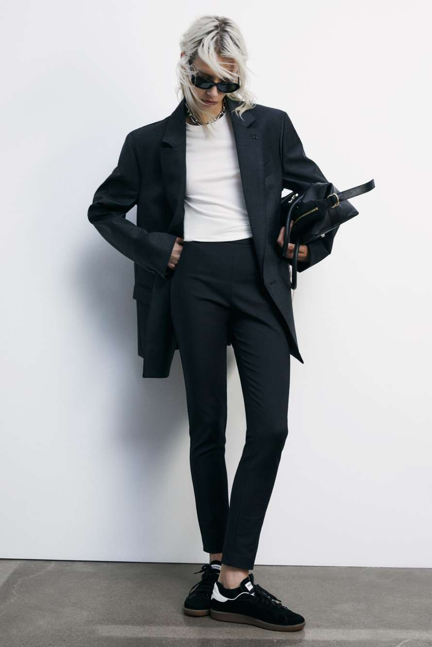 Узкие брюки, Черный, Patrizia Pepe