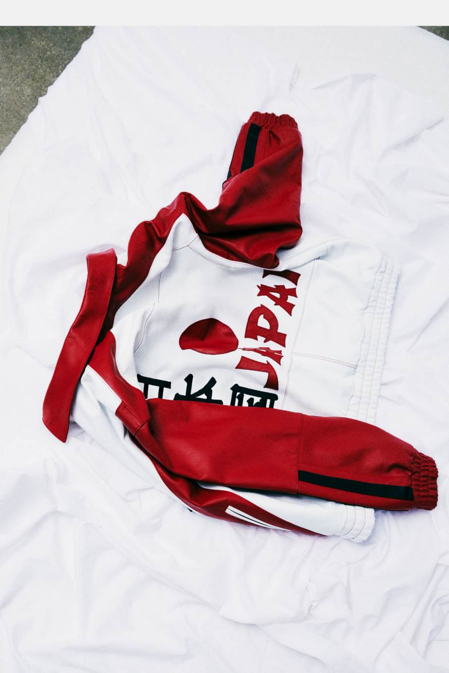 Бомбер Flag Japan, Белый, Patrizia Pepe