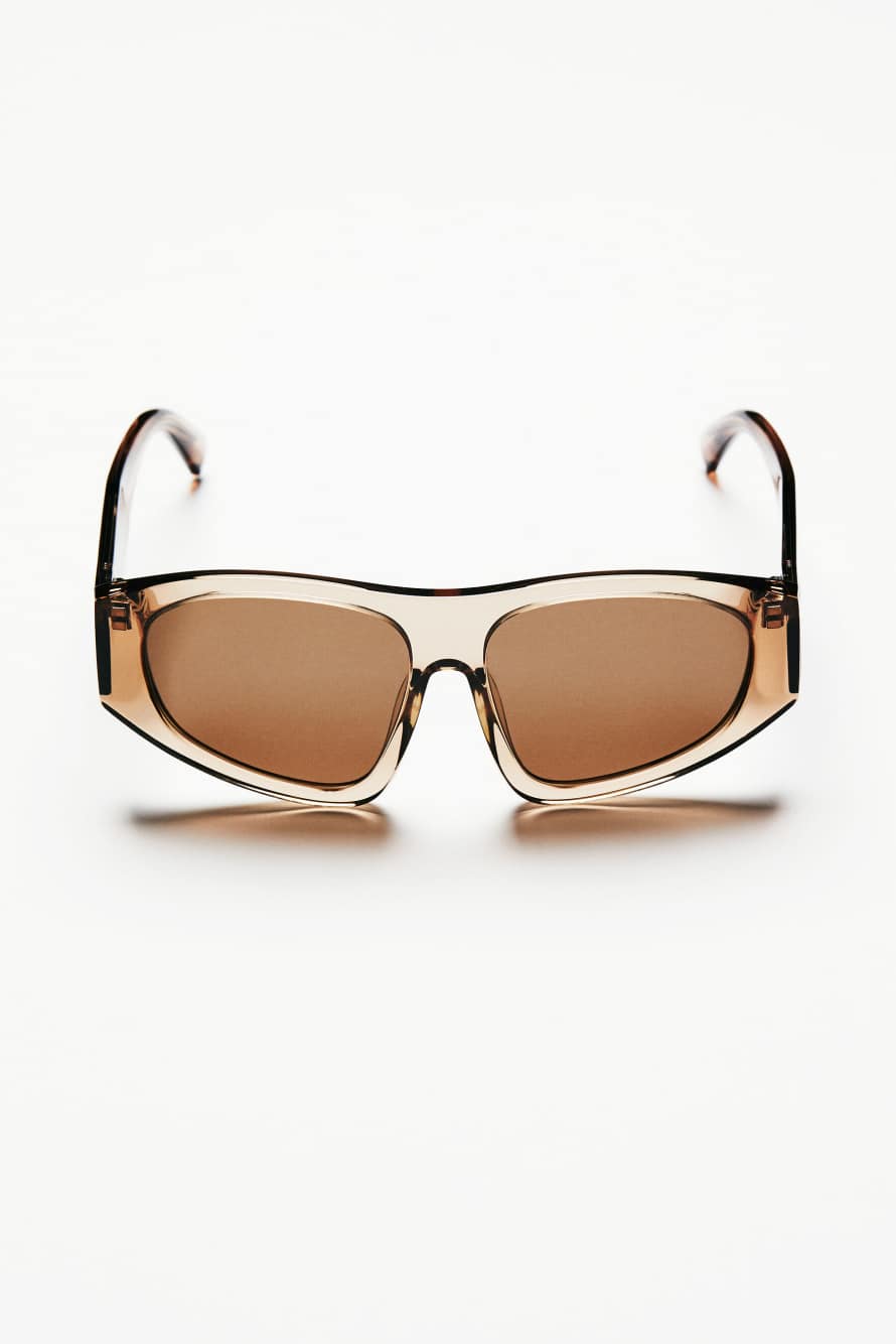 Солнцезащитные очки visor, Коричневый, Patrizia Pepe