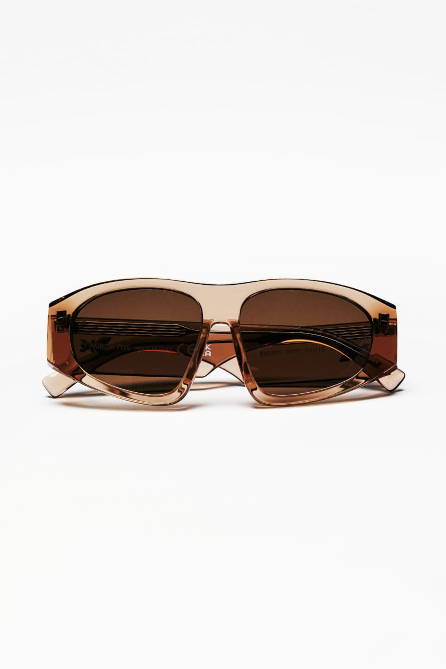 Солнцезащитные очки visor, Коричневый, Patrizia Pepe