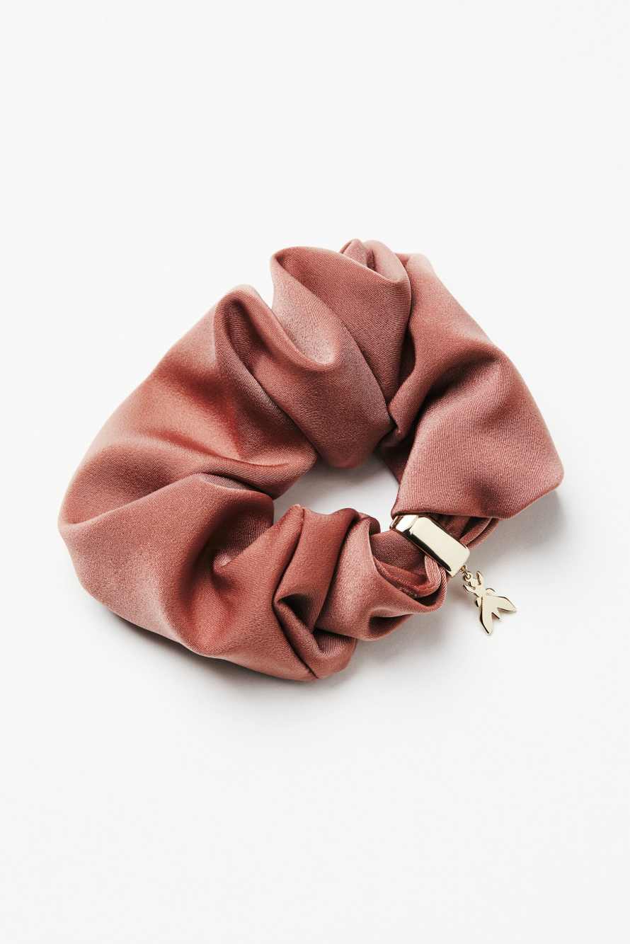 Резинка-скранч для волос с подвеской Fly, Розовый, Patrizia Pepe