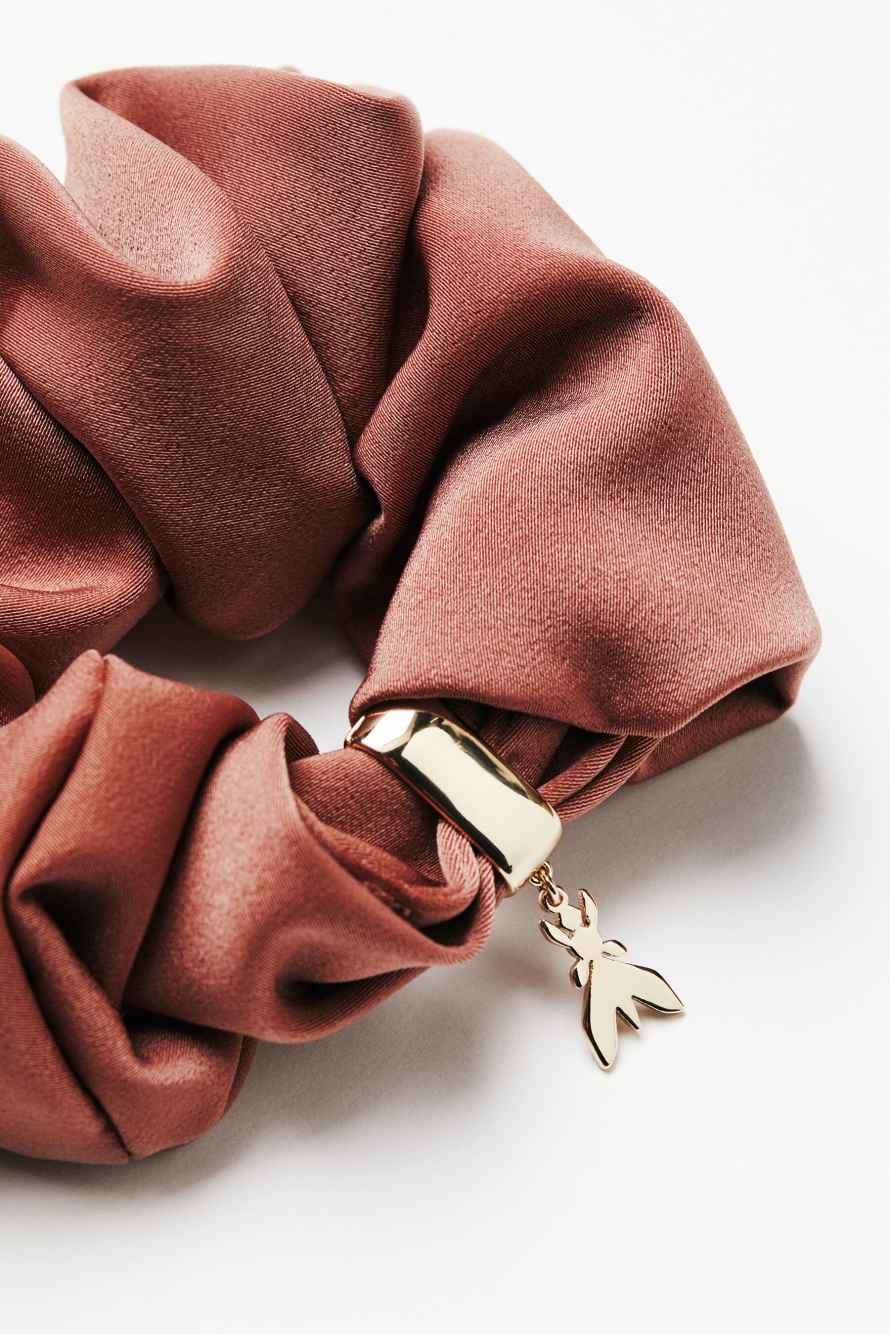 Резинка-скранч для волос с подвеской Fly, Розовый, Patrizia Pepe