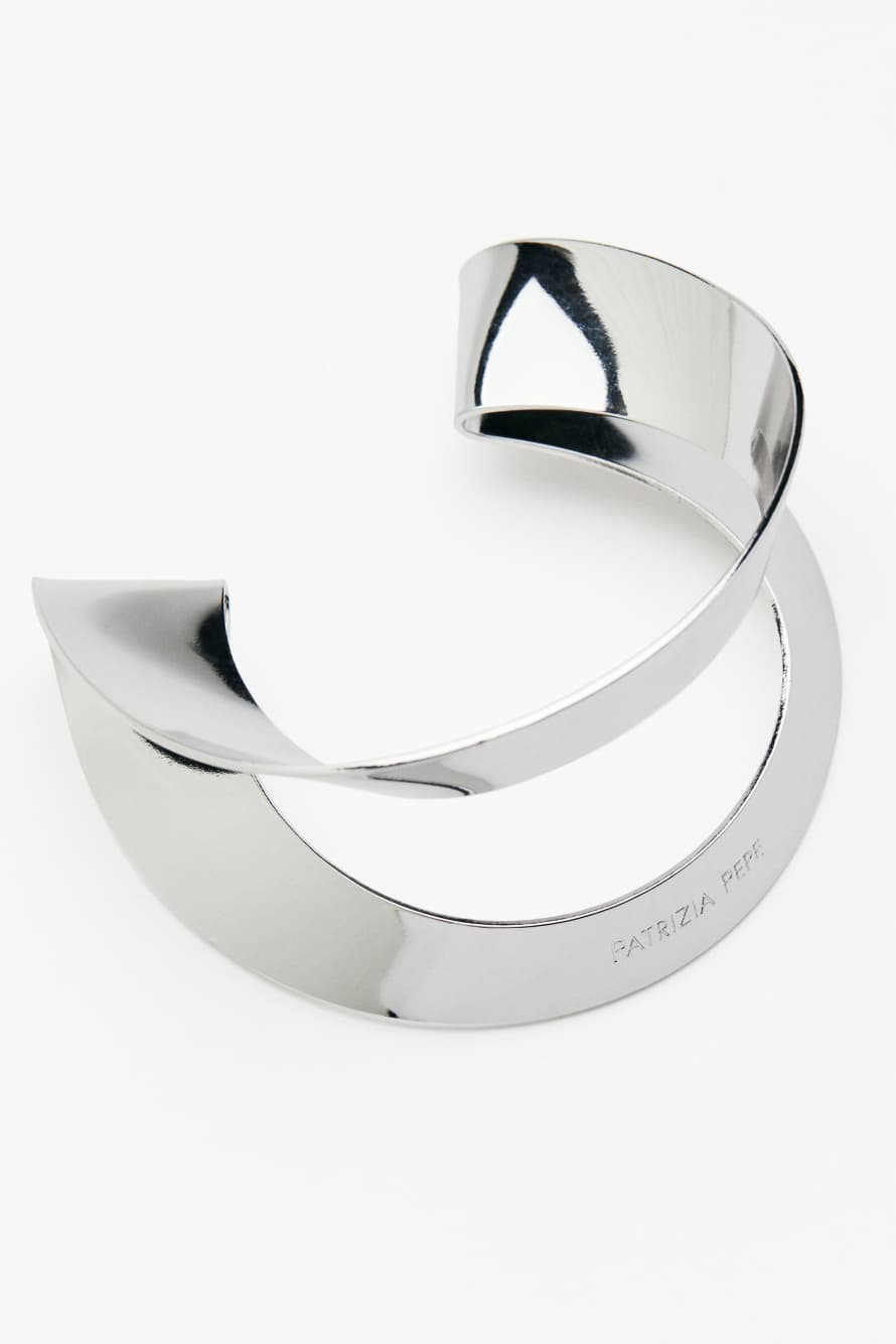 Sensual Shape bracelet, Silver, Patrizia Pepe
