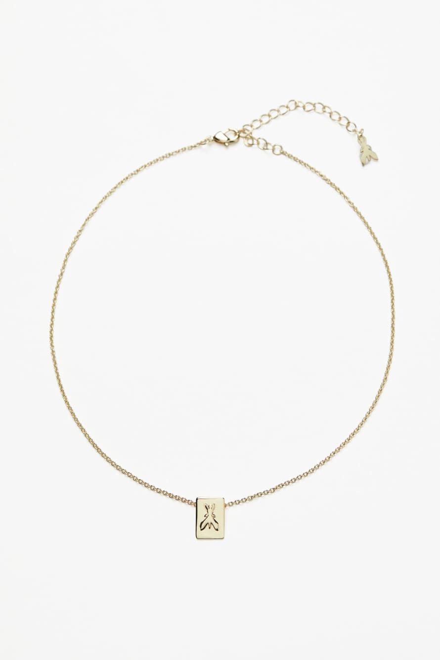 Ожерелье Micro Fly, Золотистый, Patrizia Pepe