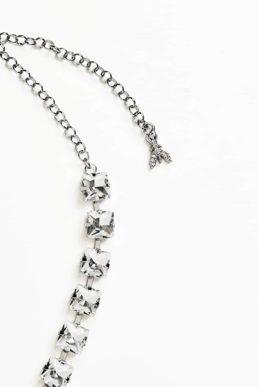Diamond Cut chocker, Silver, Patrizia Pepe