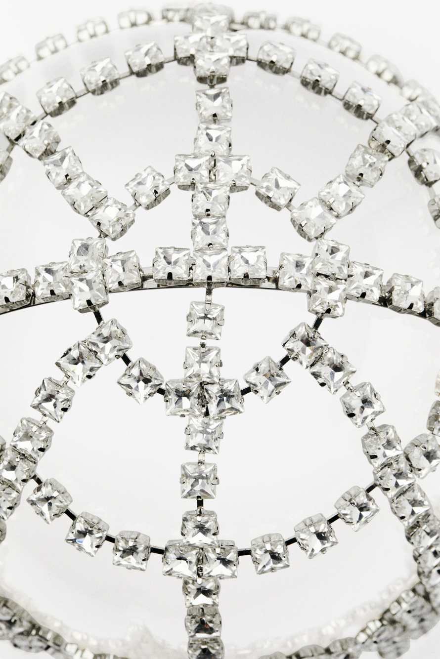 Украшение для головы Diamond Cut, Серебристый, Patrizia Pepe