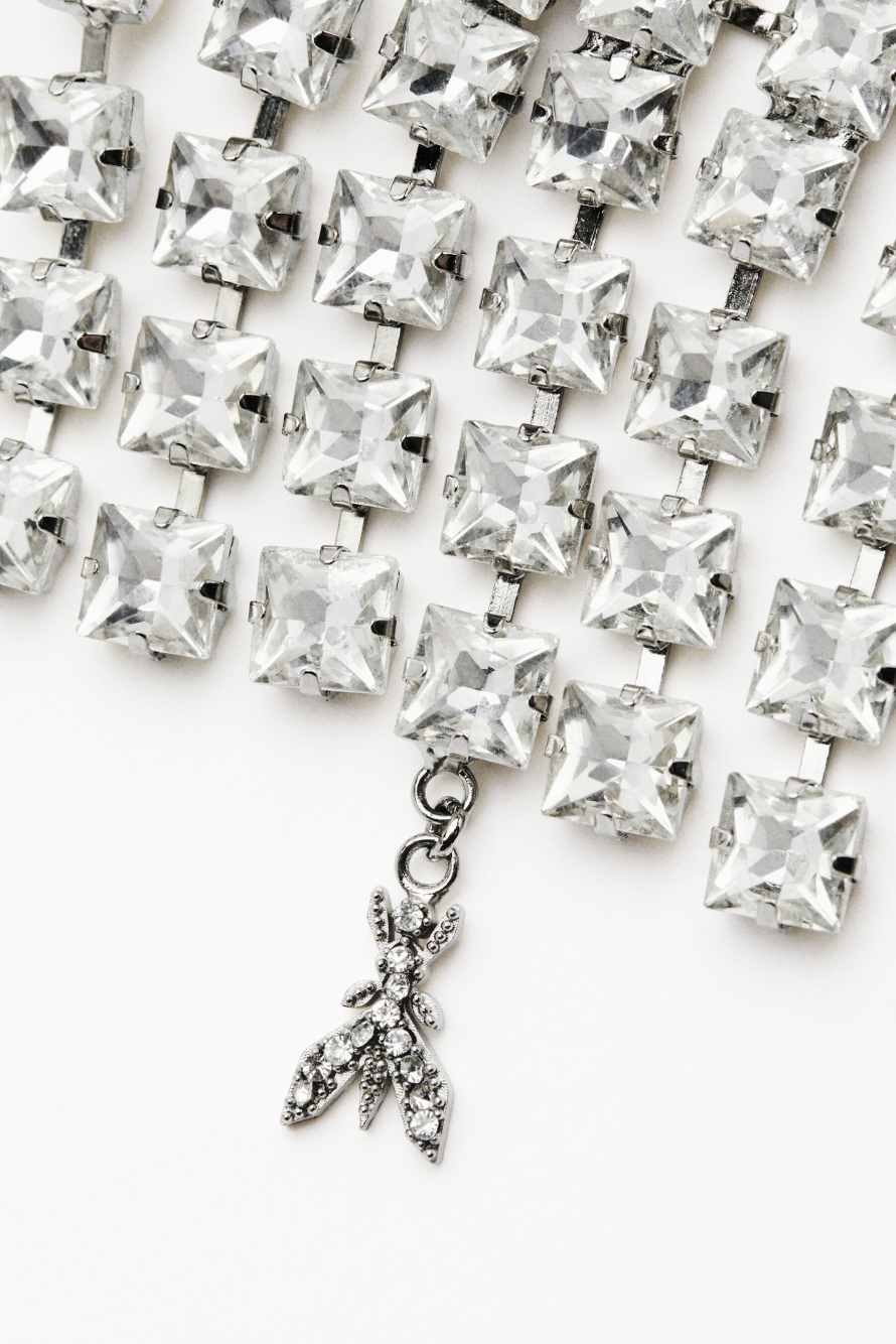 Украшение для головы Diamond Cut, Серебристый, Patrizia Pepe