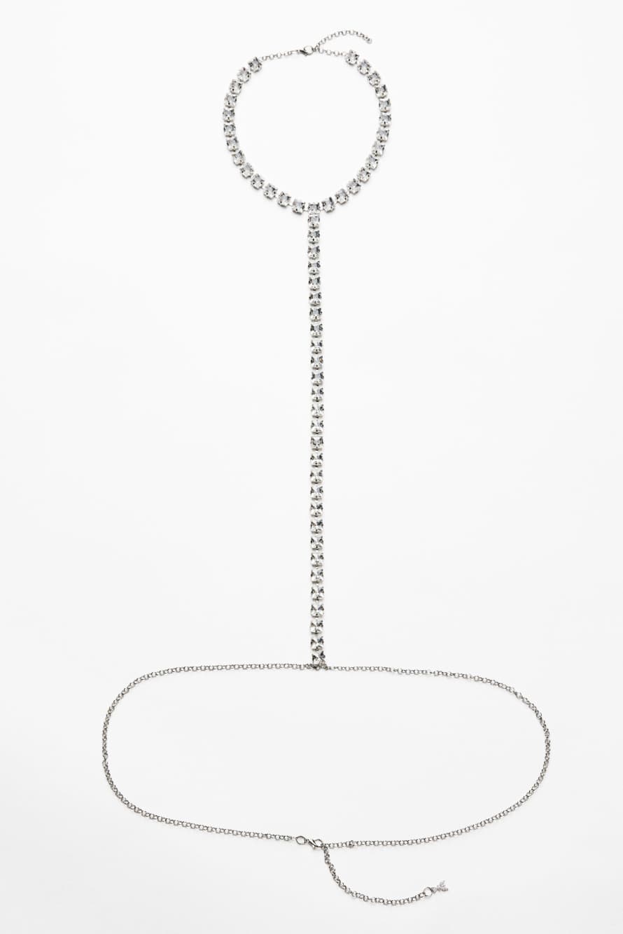 Body Jewel Diamond Cut, Argento, Patrizia Pepe