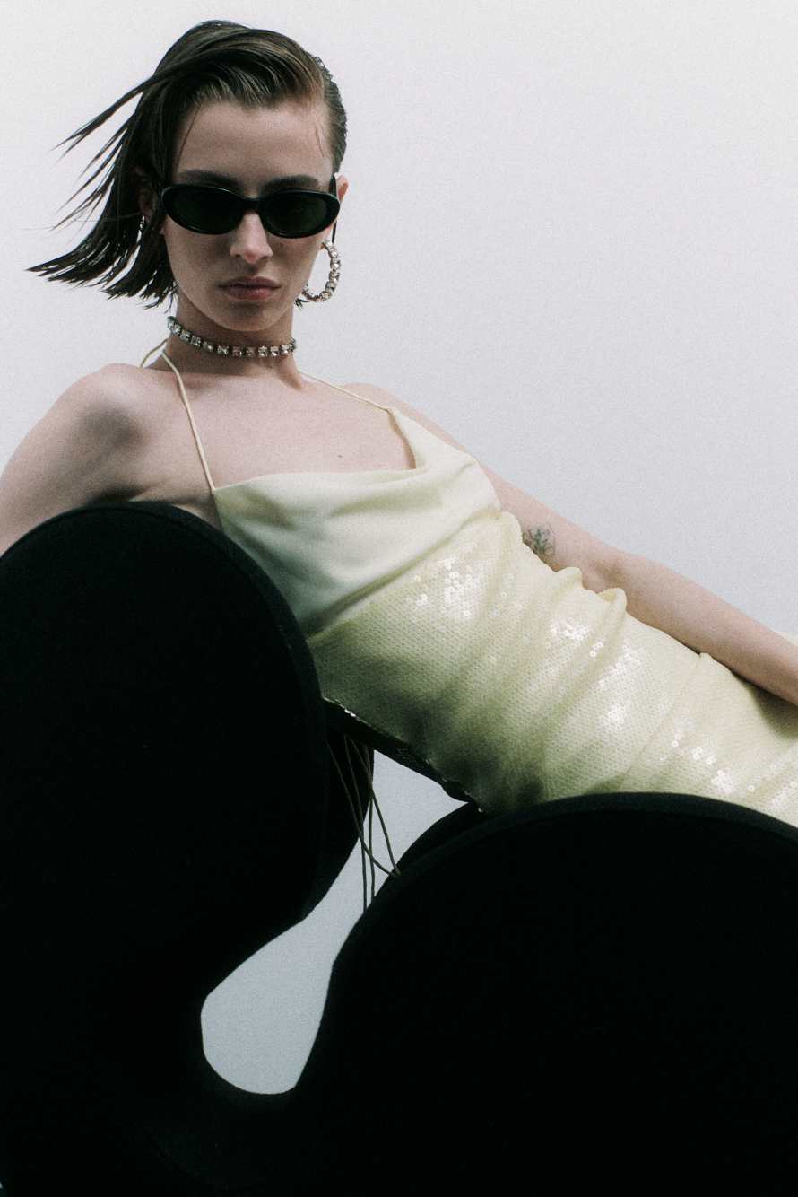 Diamond Cut chocker, Silver, Patrizia Pepe