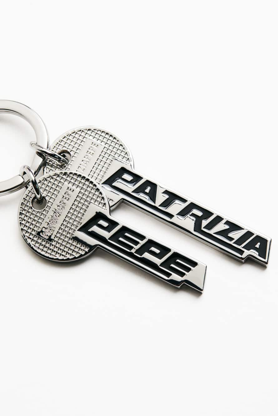 Брелок для ключей Patrizia Pepe, Серебристый, Patrizia Pepe