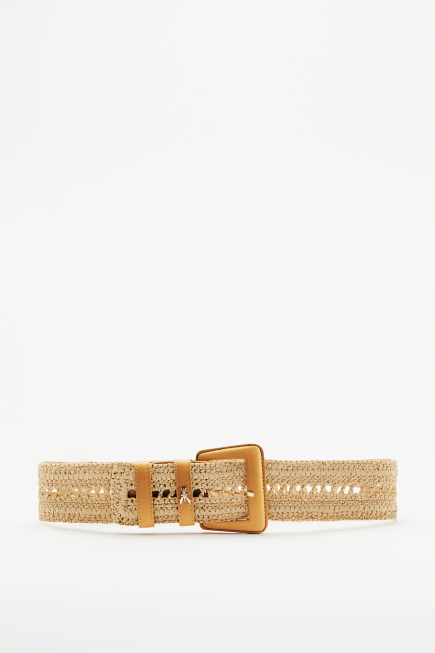 Ремень для одежды с завышенной талией, Бежевый, Patrizia Pepe