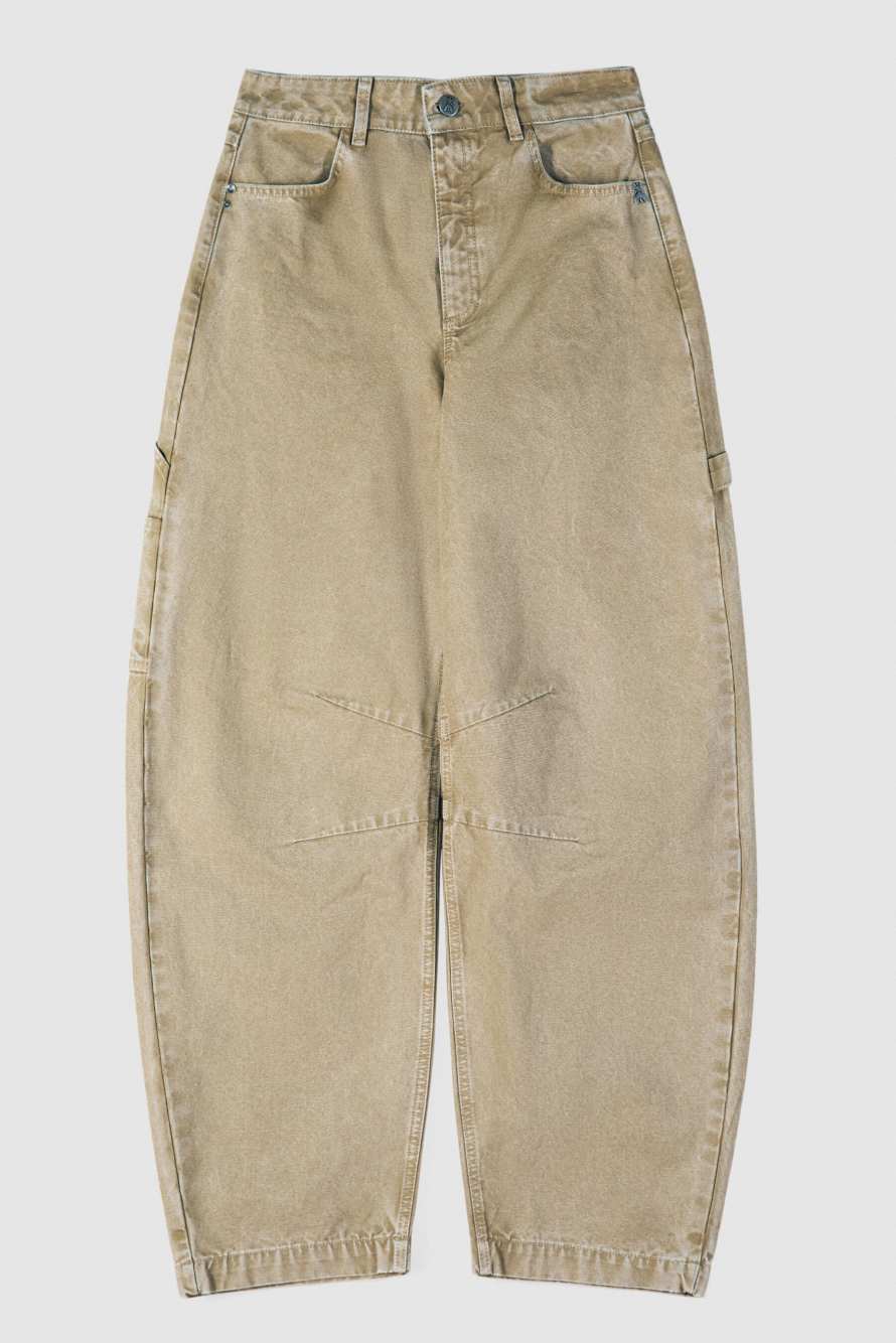 Cargo baggy jeans, Beige, Patrizia Pepe