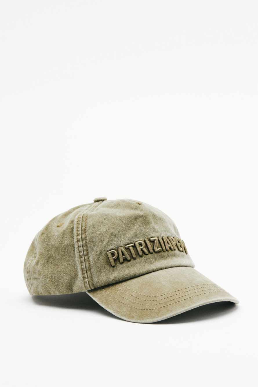 Embroidered baseball cap, Beige, Patrizia Pepe