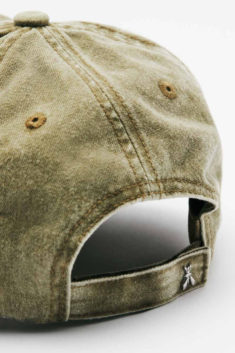 Embroidered baseball cap, Beige, Patrizia Pepe