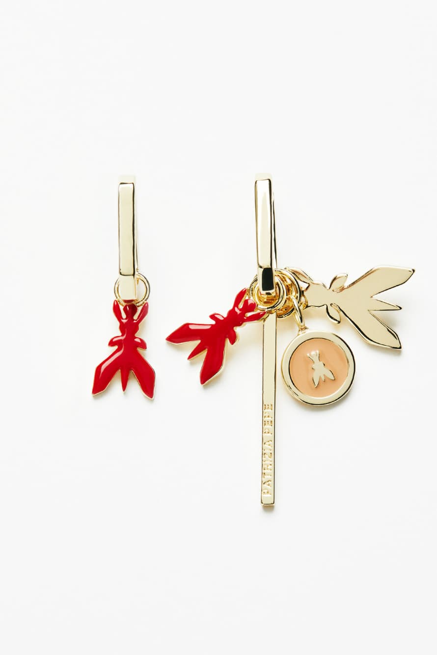 Fly Charms earrings, Gold, Patrizia Pepe
