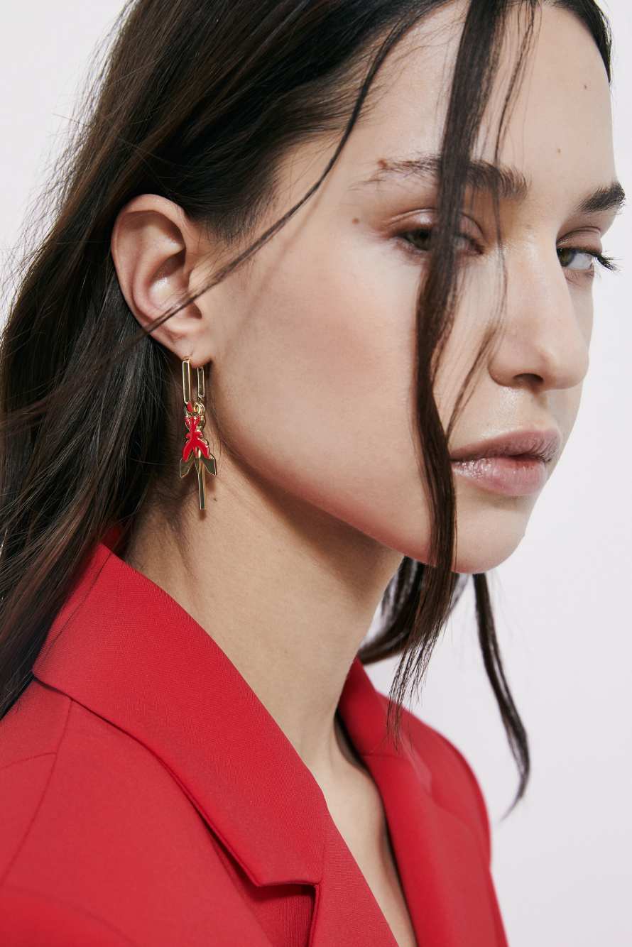 Fly Charms earrings, Gold, Patrizia Pepe