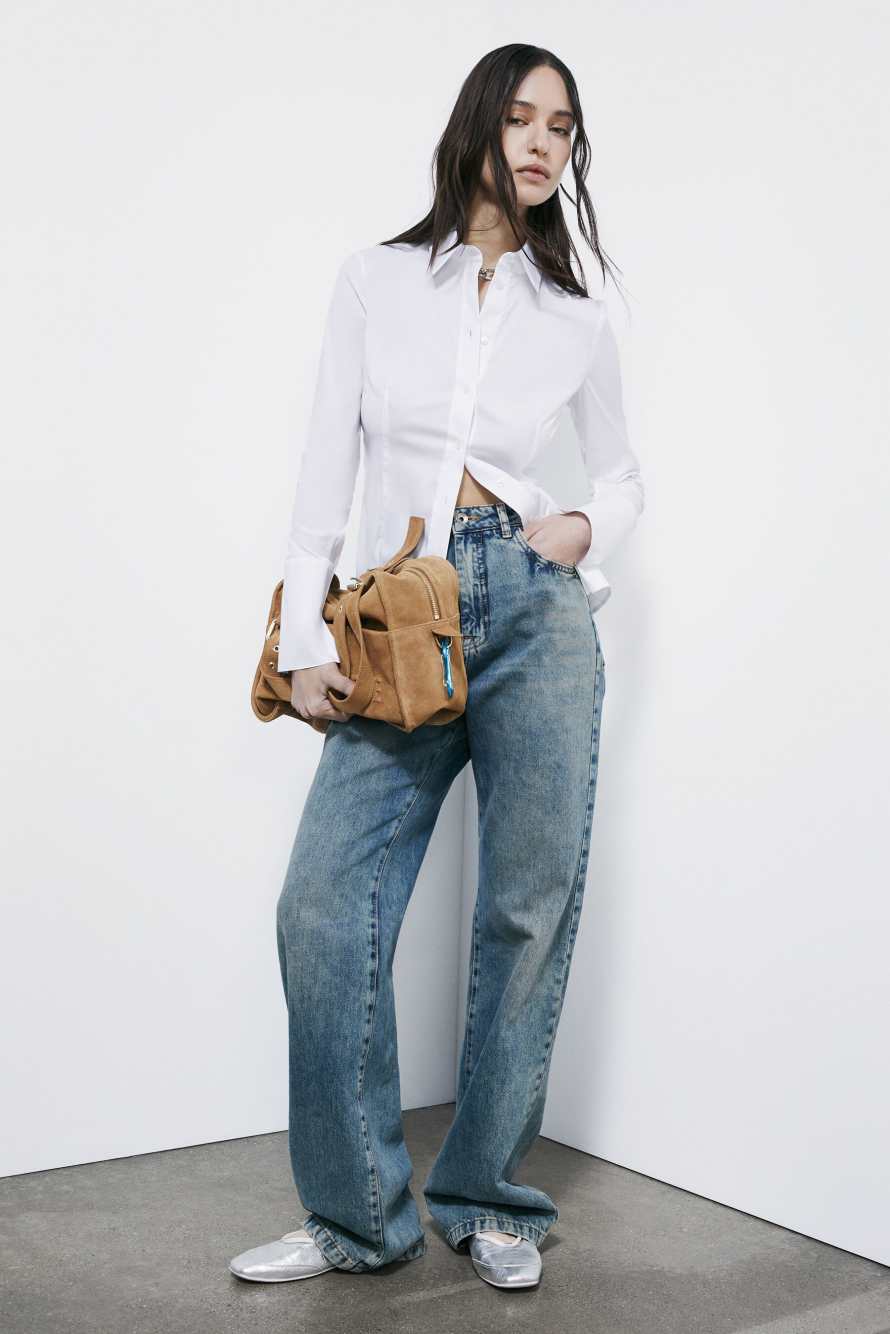 Long-sleeved shirt, White, Patrizia Pepe