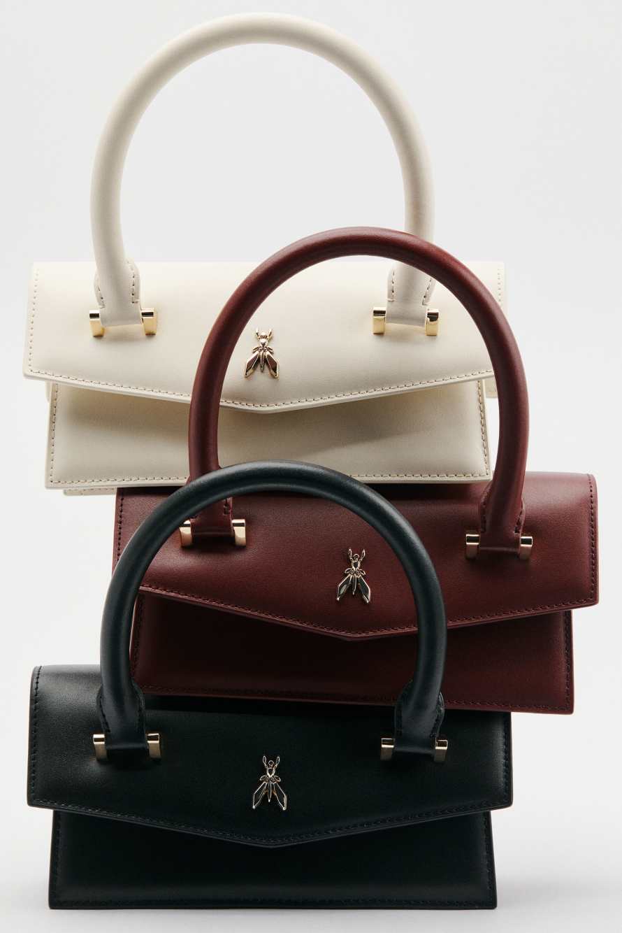 Fly Bamby shoulder bag with handles, Black, Patrizia Pepe