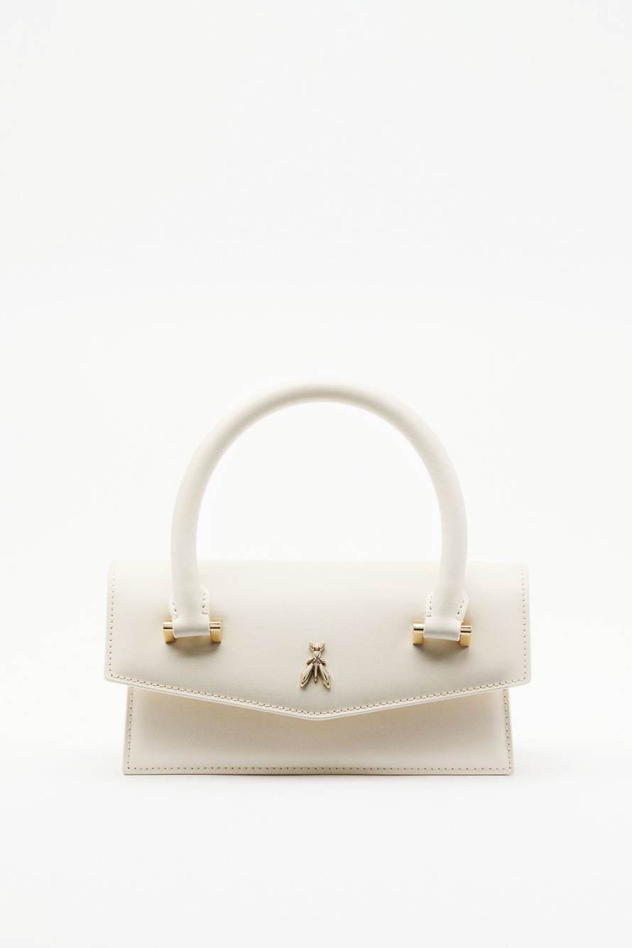 Fly Bamby shoulder bag with handles, White, Patrizia Pepe