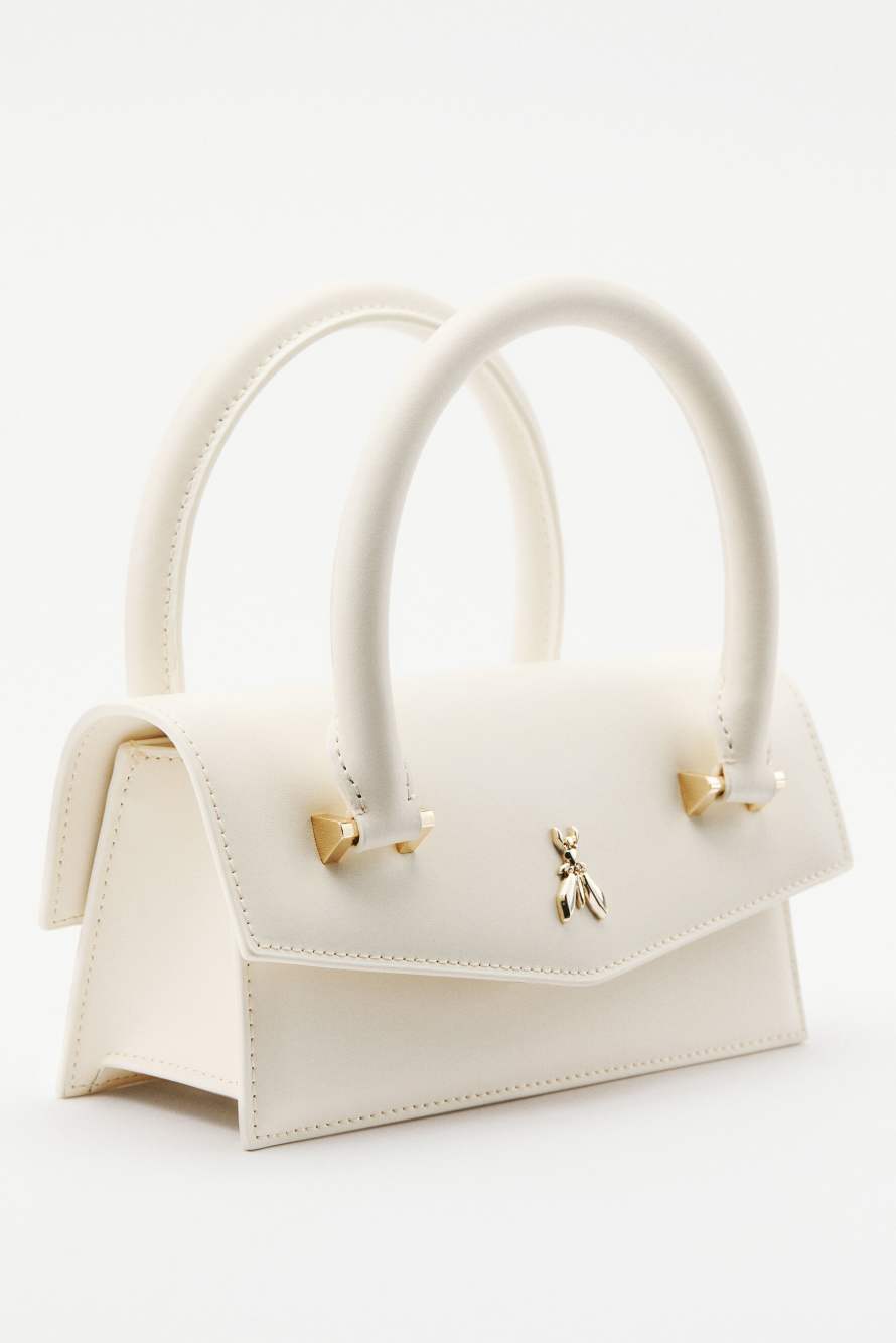 Fly Bamby shoulder bag with handles, White, Patrizia Pepe