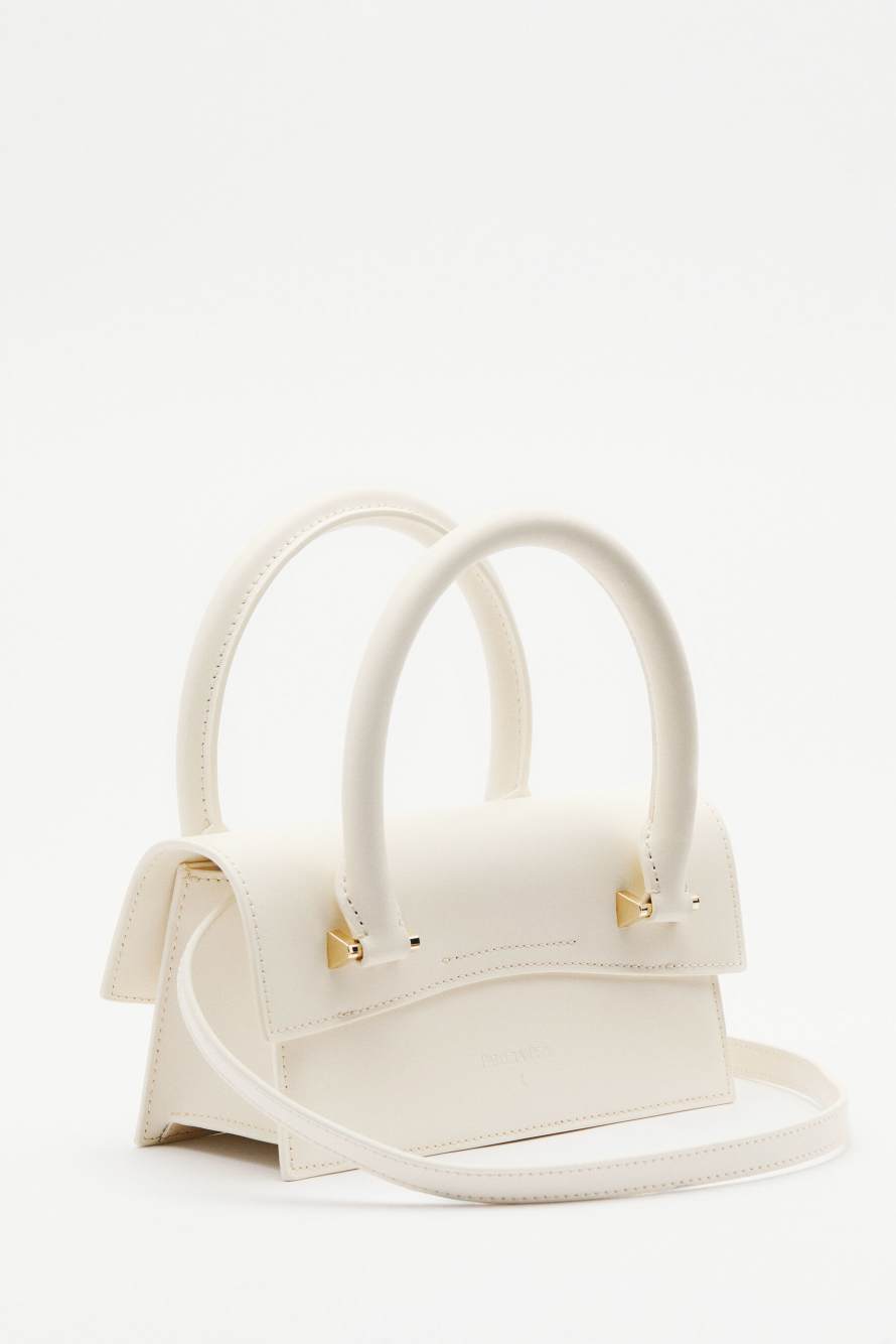 Fly Bamby shoulder bag with handles, White, Patrizia Pepe