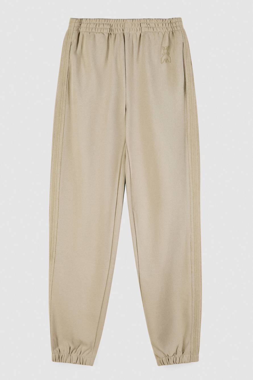 Jogger pants with elasticated hem, Beige, Patrizia Pepe
