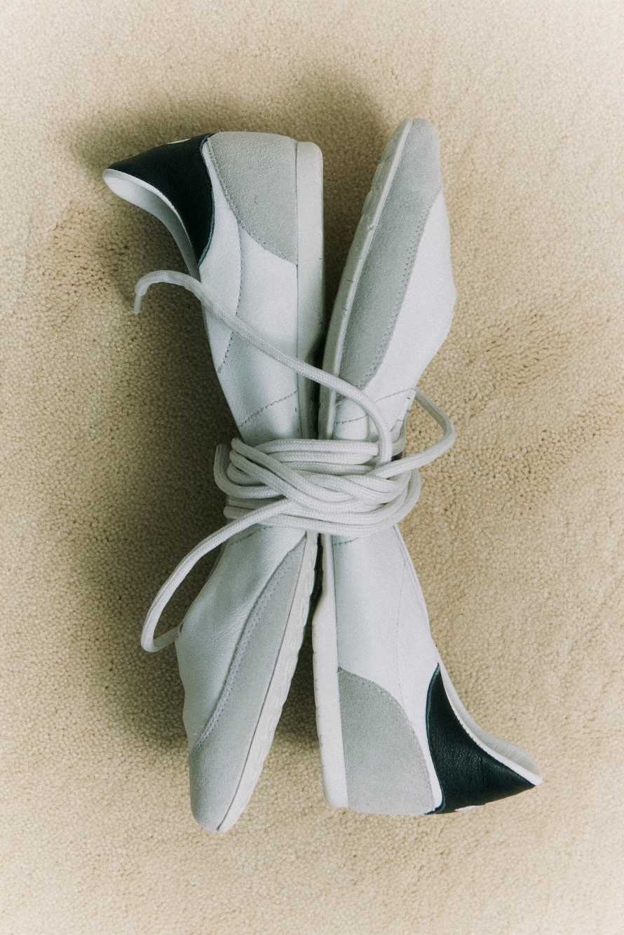 Туфли-балетки Dancing SKIN, Белый, Patrizia Pepe