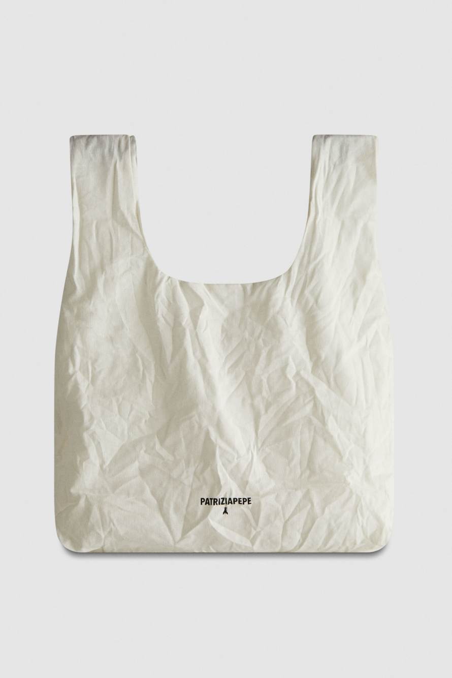 SKIN Sneakers "Born In '93" in leather, White/Green, Patrizia Pepe