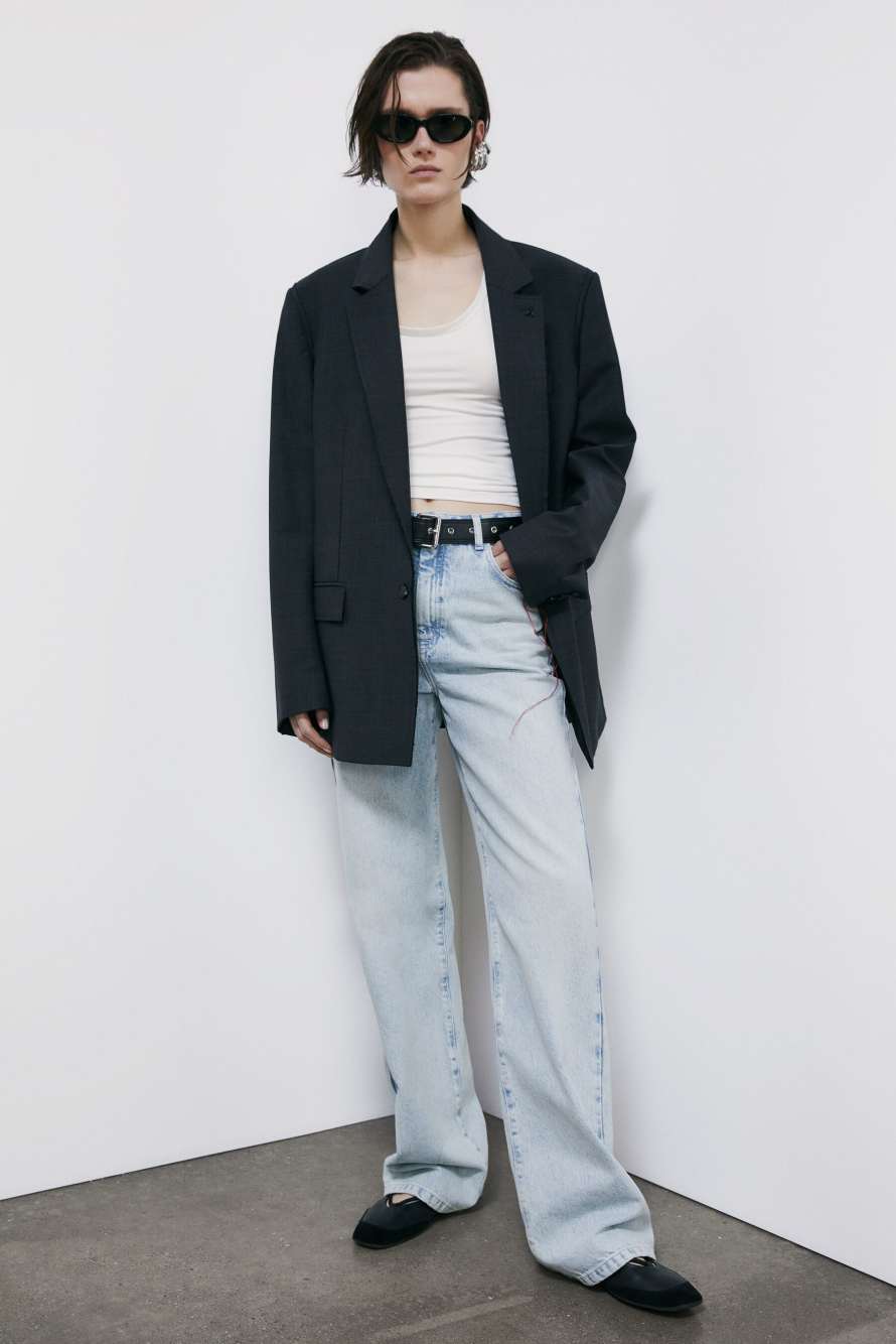 Top canotta in jersey, Bianco, Patrizia Pepe