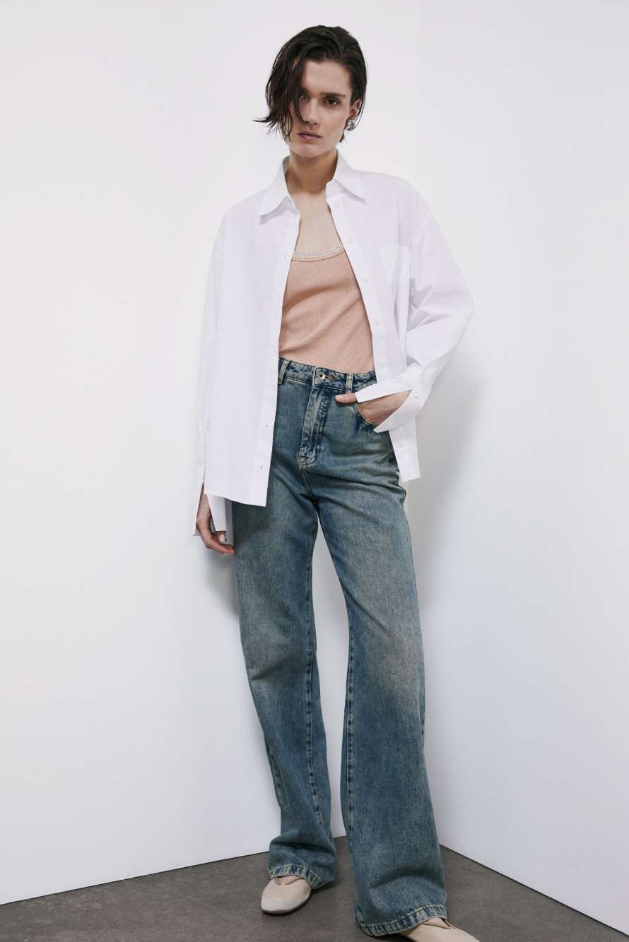 Tank top with rhinestones, Pink, Patrizia Pepe