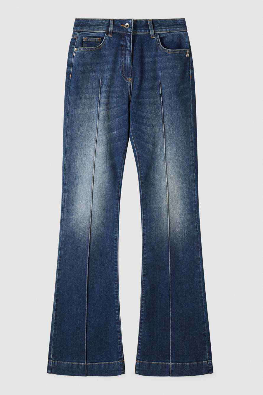 High waist flare jeans, Blue, Patrizia Pepe