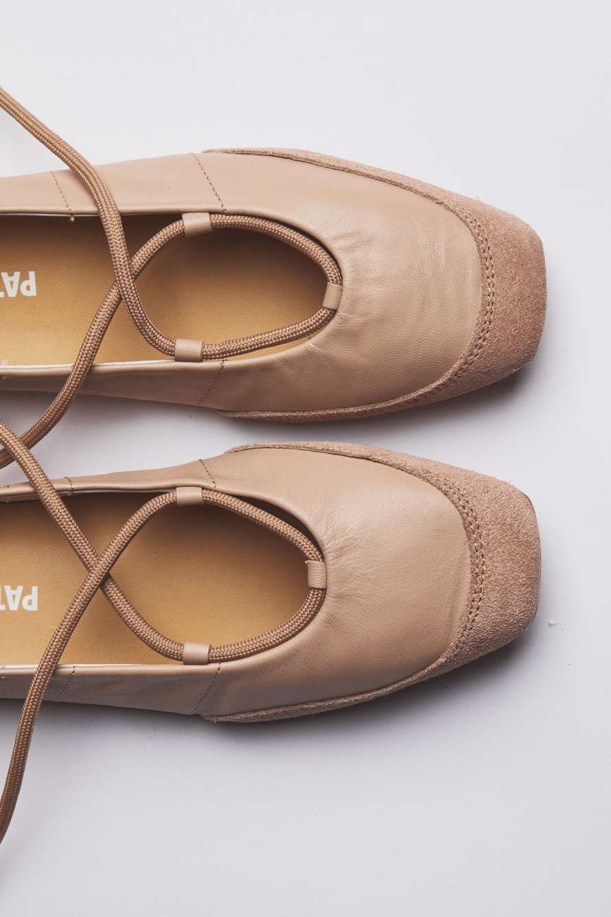 Dancing SKIN flats, Beige, Patrizia Pepe