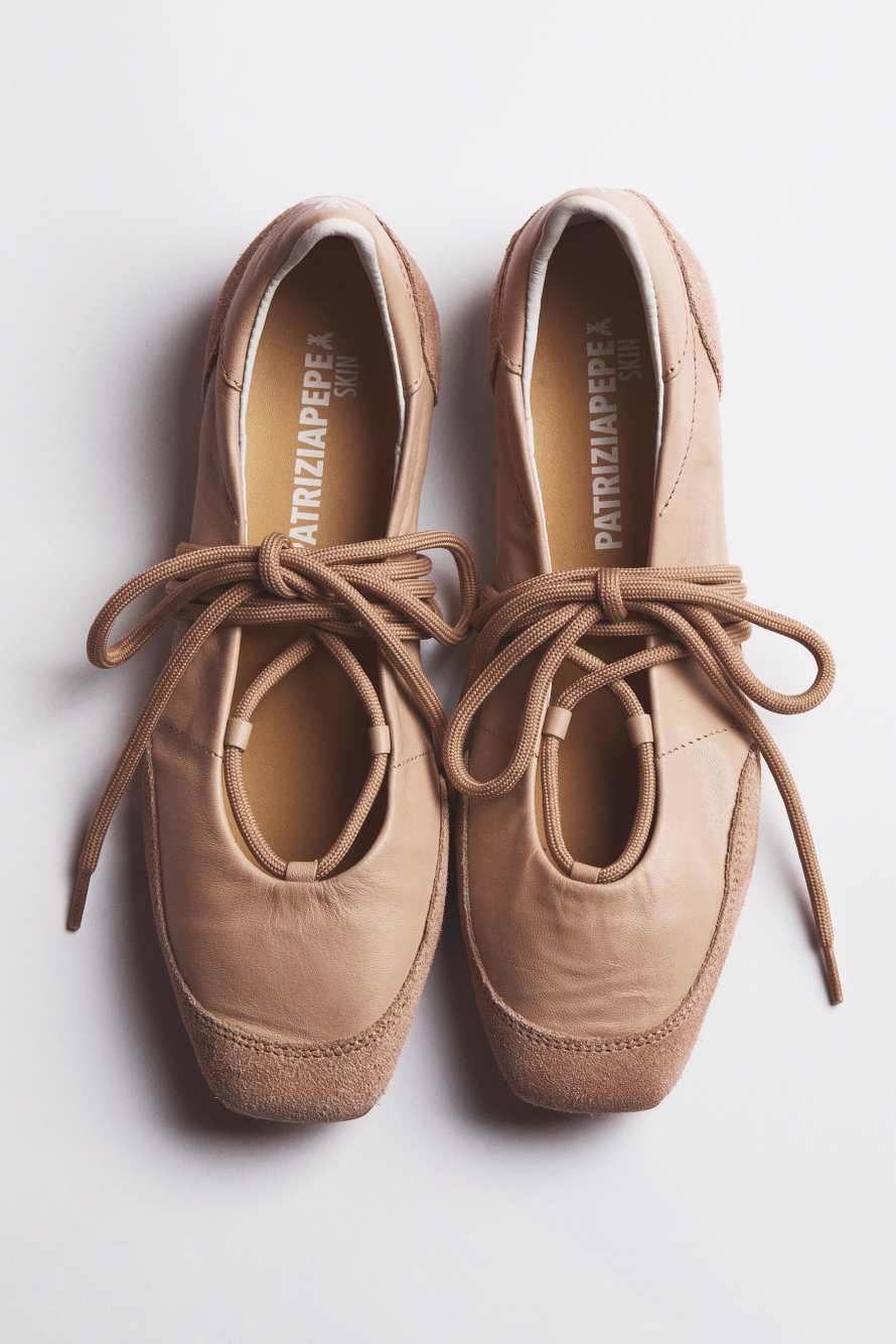 Dancing SKIN flats, Beige, Patrizia Pepe