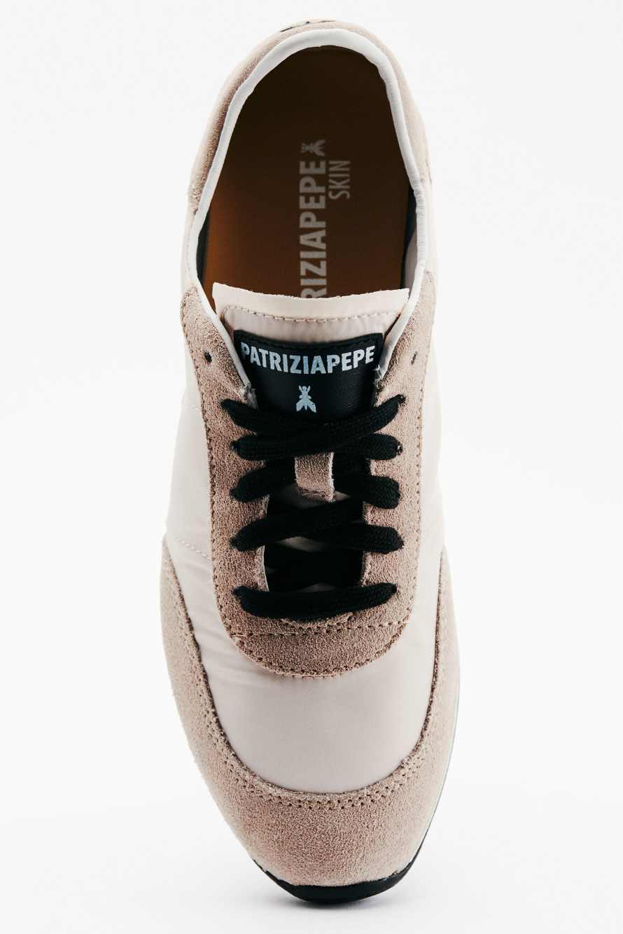 Running SKIN Sneakers '93 из нейлона, Розовый, Patrizia Pepe