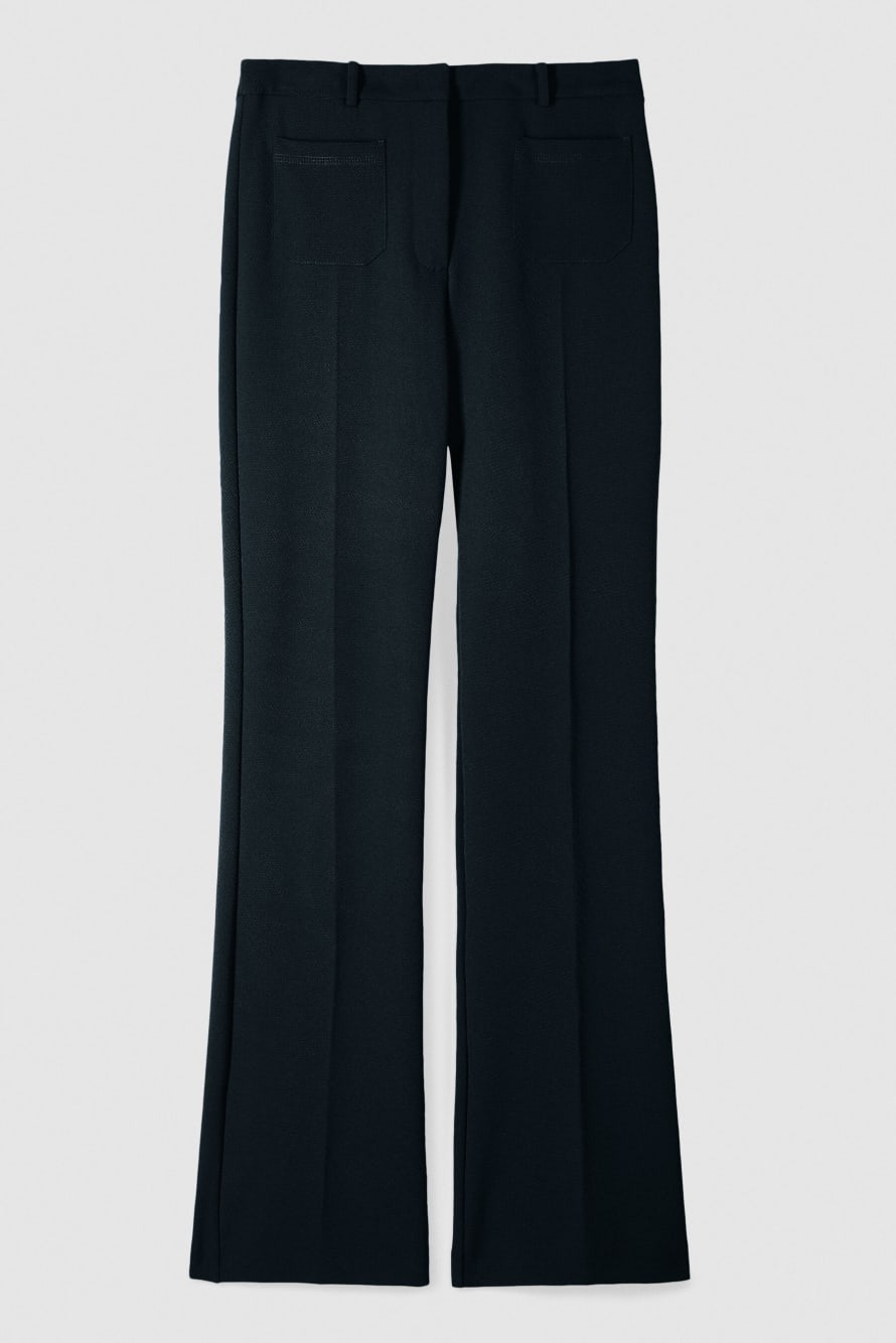 Flare pants with pockets, Black, Patrizia Pepe