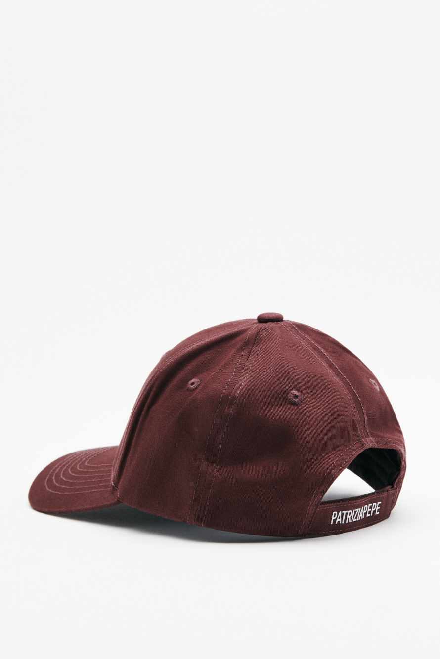 Fly baseball cap, Brown, Patrizia Pepe