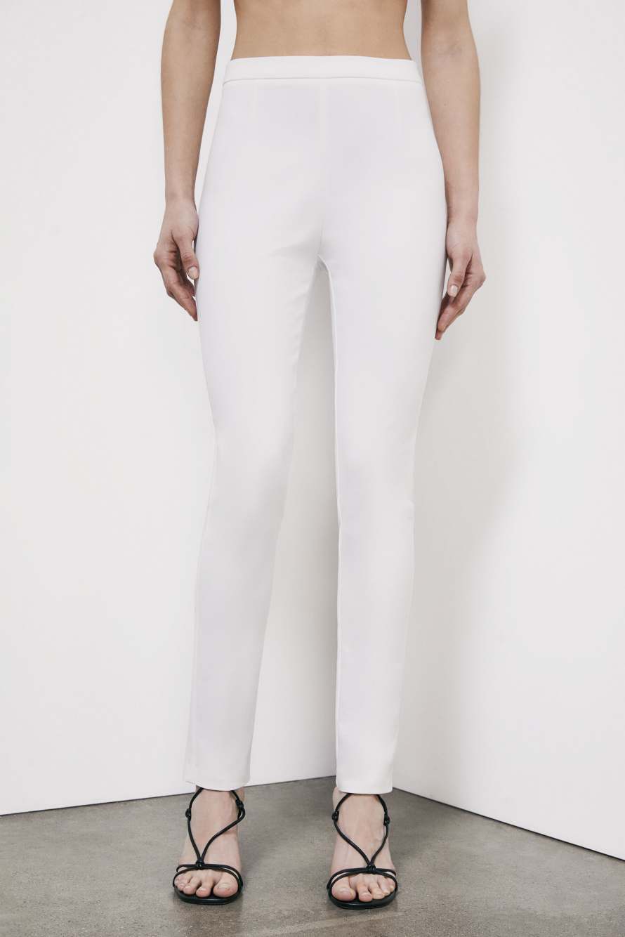 Slim pants, White, Patrizia Pepe