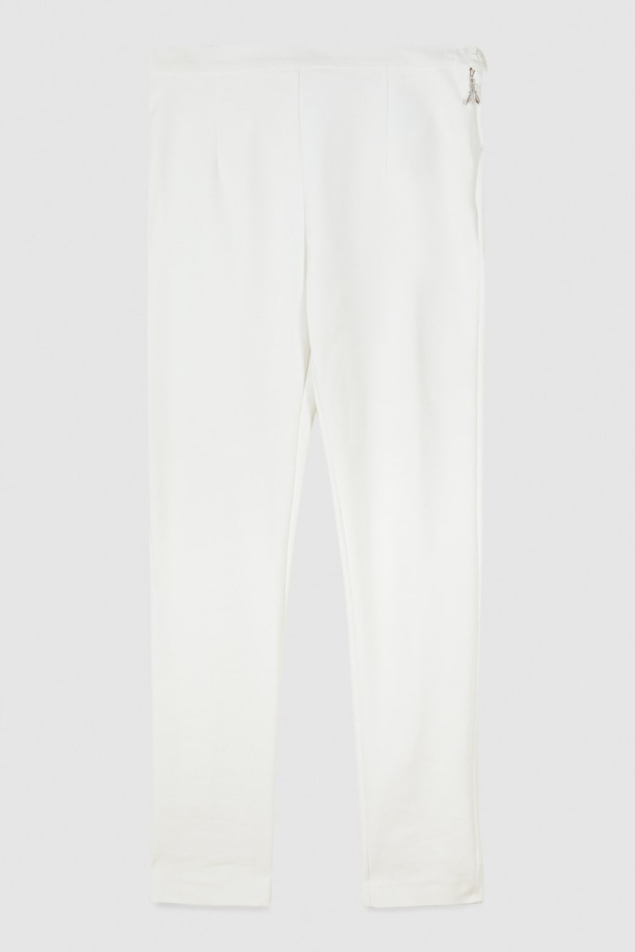 Slim pants, White, Patrizia Pepe