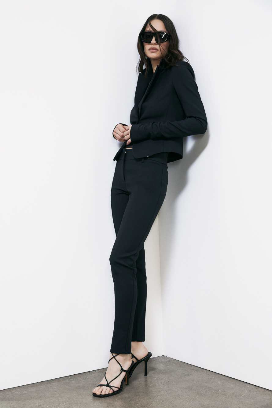 Slim pants, Black, Patrizia Pepe