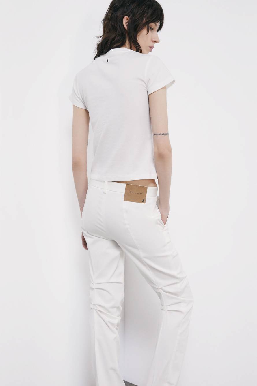 The SKIN T-Shirt, White, Patrizia Pepe