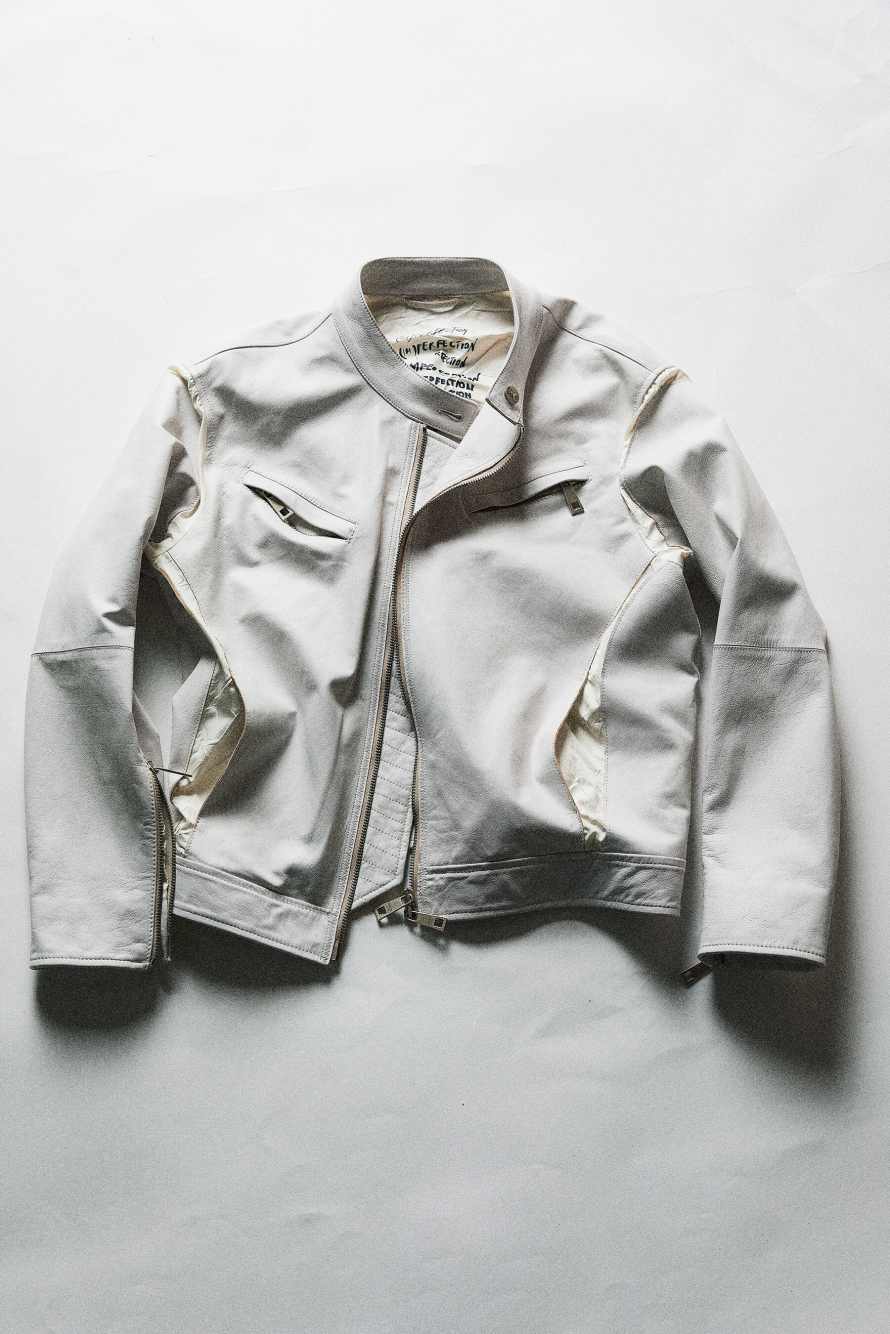 The Racing SKIN Biker, Blanc, Patrizia Pepe